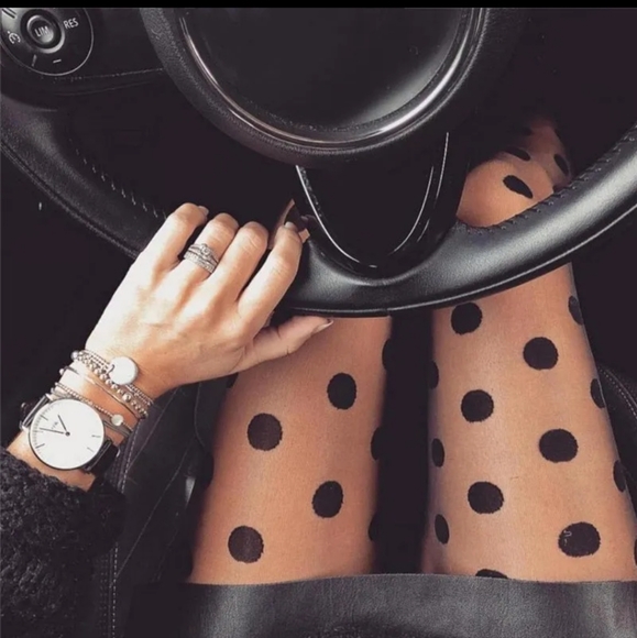 Polka Dot Stockings - Picture 5 of 12